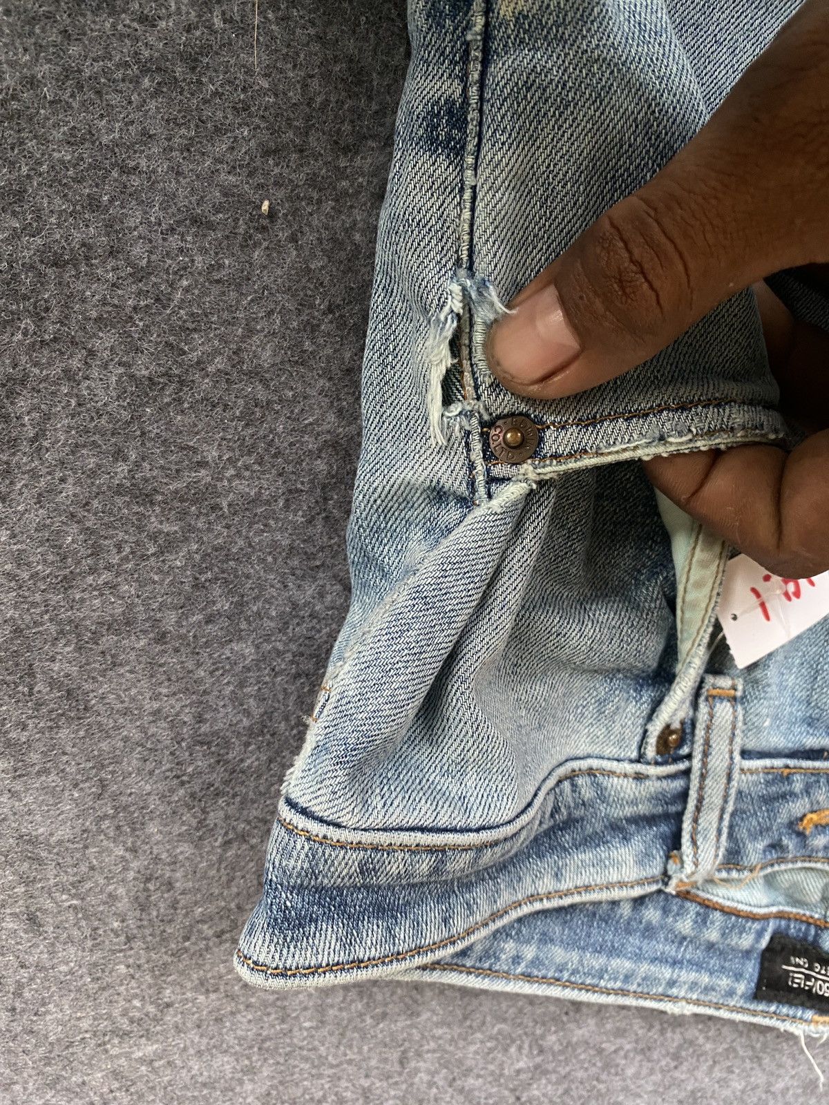 Edwin × Hysteric Glamour × PPFM Vintage edwin 503 flex denim Size US 31 - 11 Thumbnail