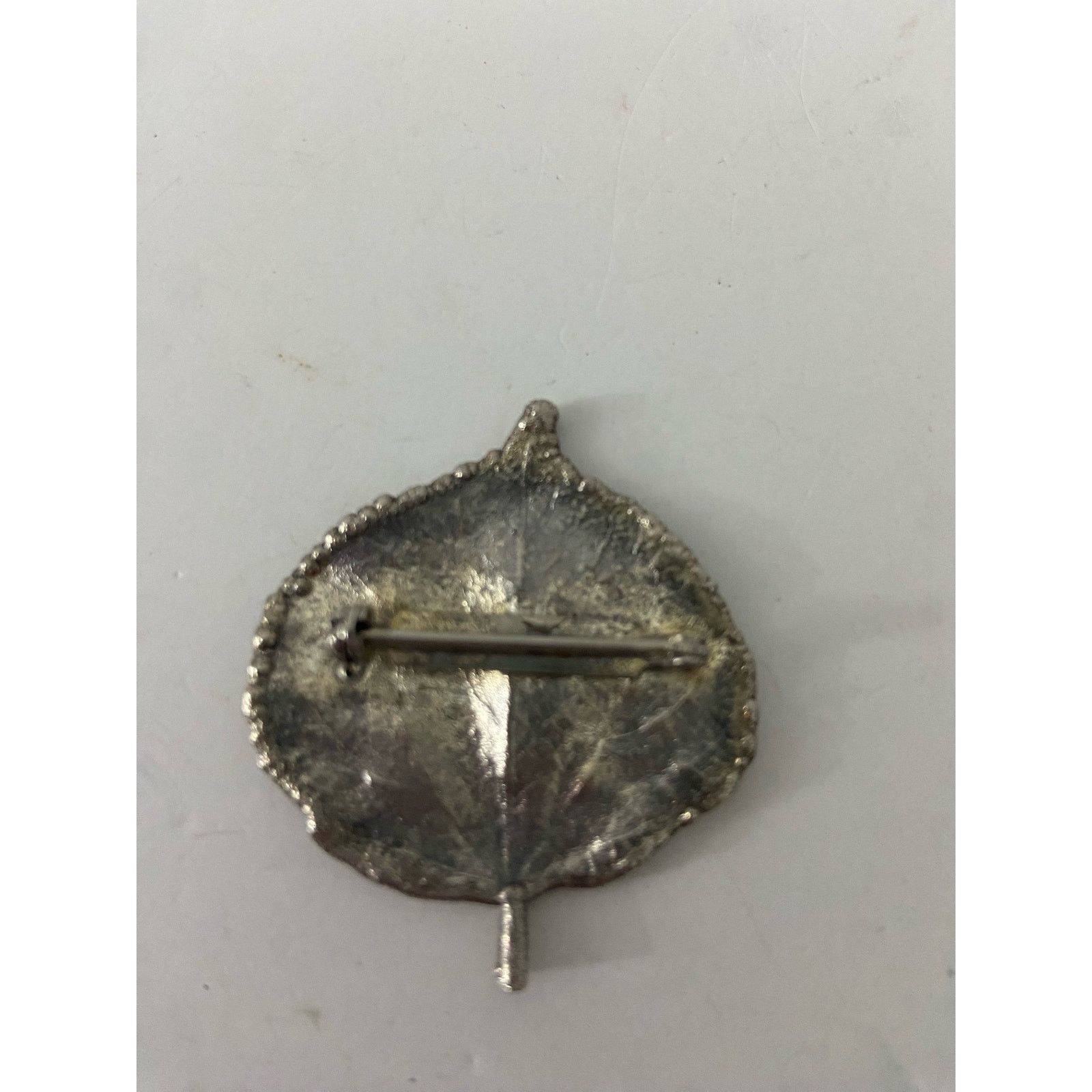 Other leaf brooch silver tone Size ONE SIZE - 3 Thumbnail