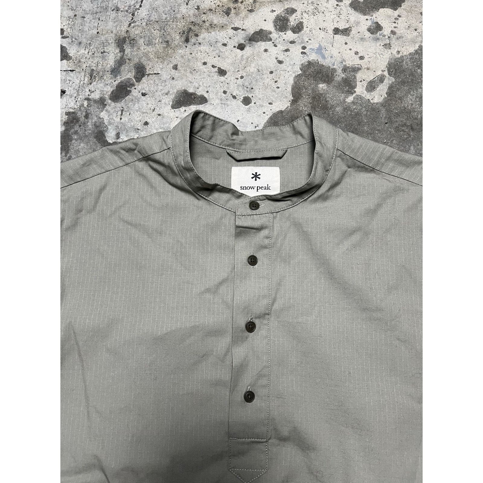 Snow Peak Snow Peak Pullover Taking Grade Smock Gray Takibi Grade XL Size US XL / EU 56 / 4 - 3 Thumbnail