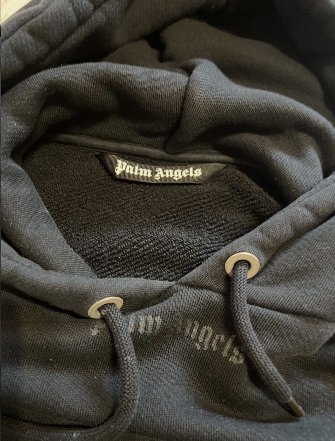 Palm Angels Palm Angels Logo Hoodie Size L Oversized Black Size US L / EU 52-54 / 3 - 8 Thumbnail