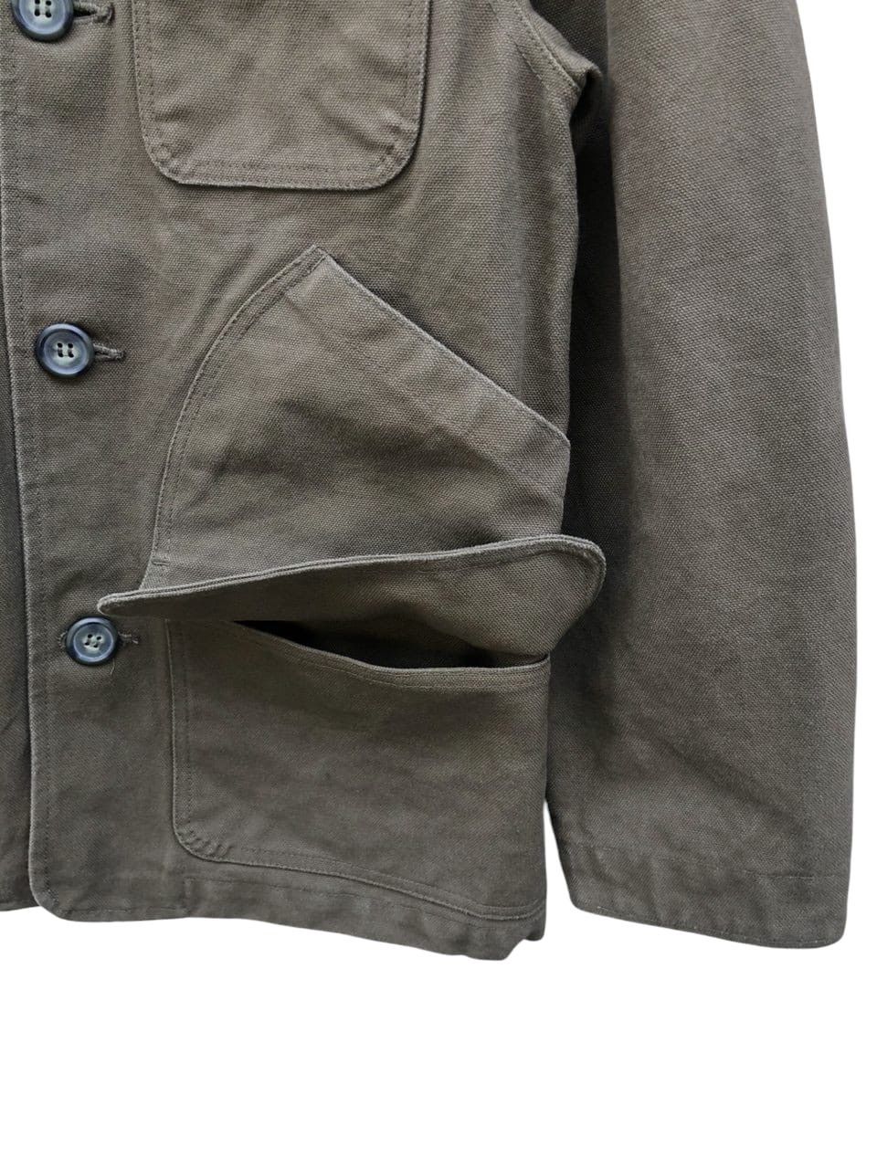 Japanese Brand × Vintage Vintage Univerd72 Houston Duck Canvas Hunting Jacket Rare Size US S / EU 44-46 / 1 - 9 Thumbnail