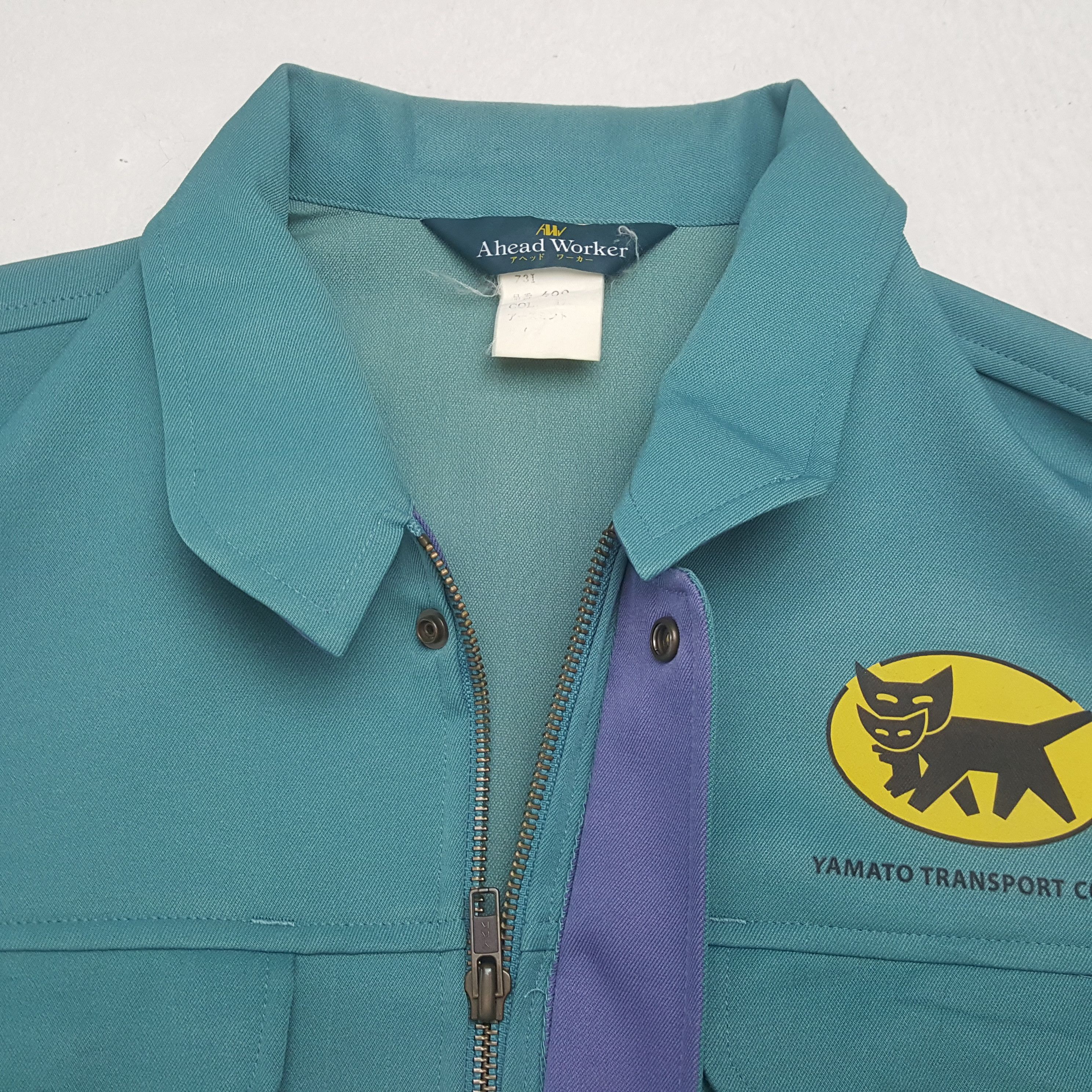 Vintage Yamato Transport Co LTD Japanese Workwear Custom Jacket RR28 Size US L / EU 52-54 / 3 - 9 Thumbnail