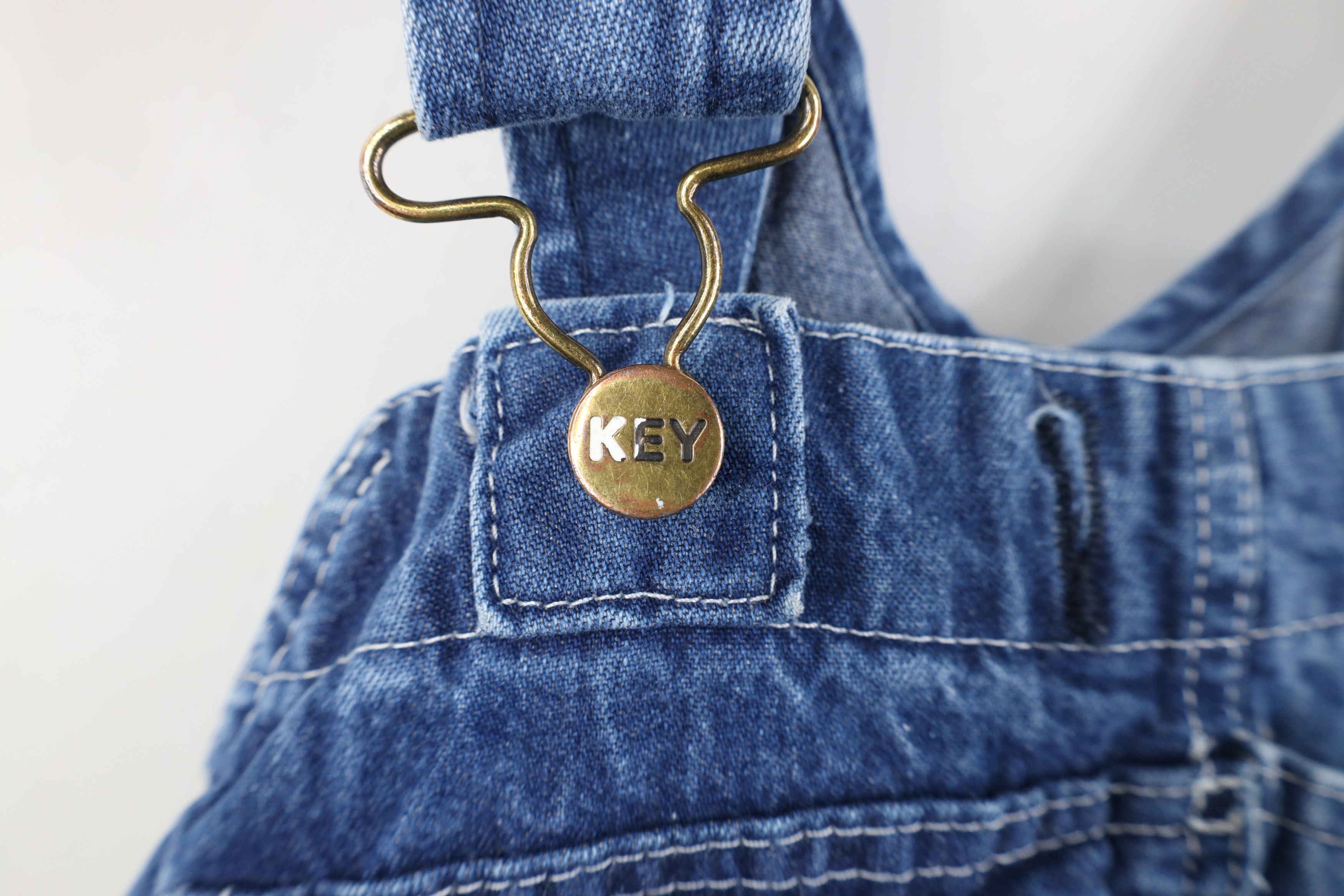 Vintage Vintage 90s Streetwear Distressed Wide Leg Denim Overalls Size US 42 / EU 58 - 6 Thumbnail