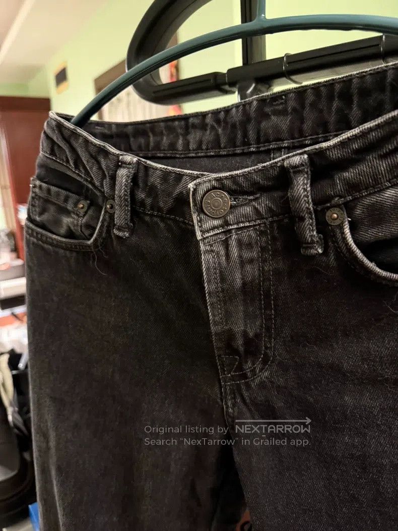 Acne Studios Acne Studios Washed Black Gray Flared Jeans Size US 34 / EU 50 - 2 Thumbnail