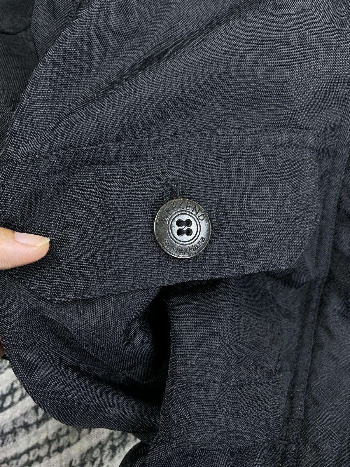 Weekend Max Mara Maxmara Weekend Black Utility Multipocket Zipper Jacket Size M / US 6-8 / IT 42-44 - 9 Thumbnail