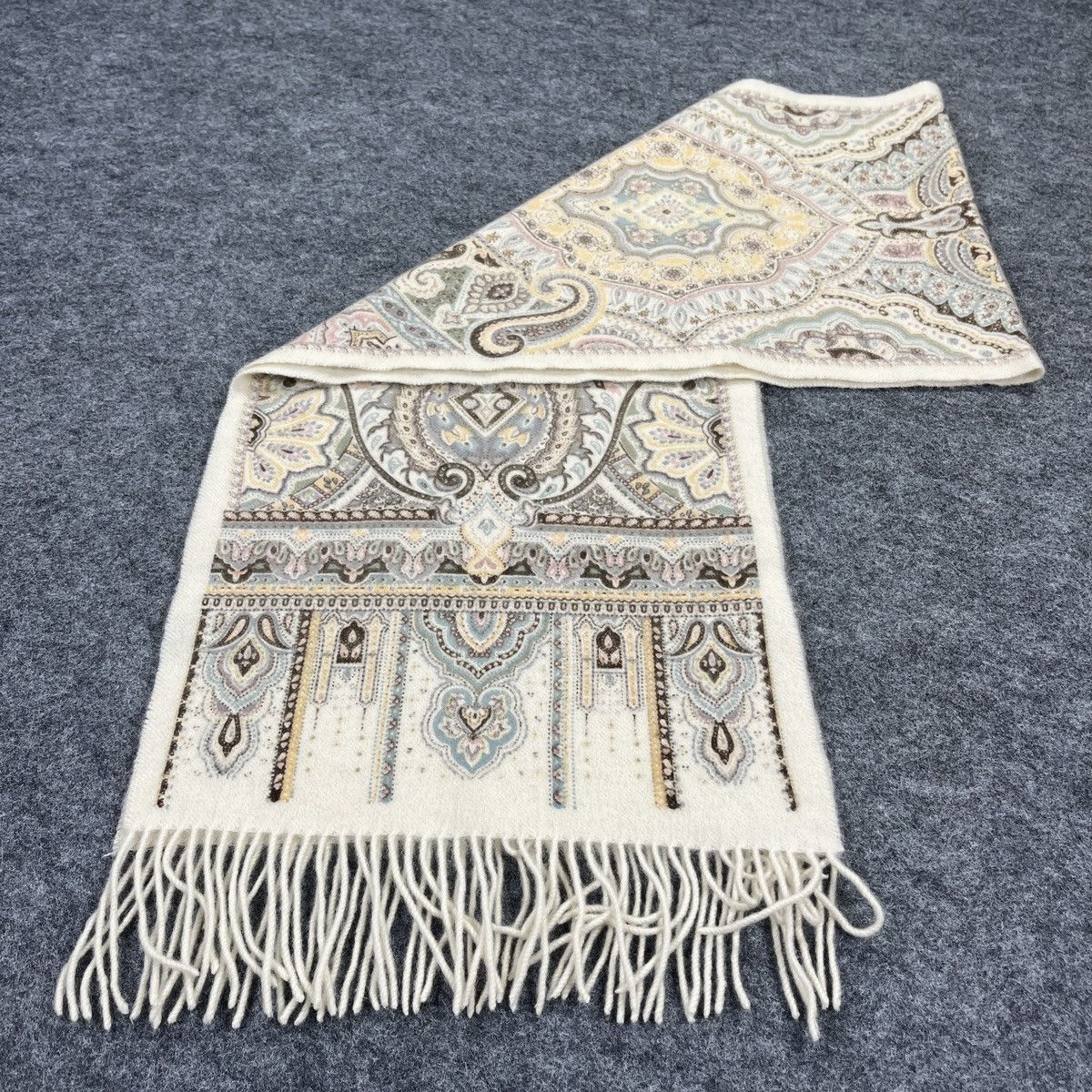 Vintage Top Kapi Paisley Scarf Muffler Neckwear T910 Size ONE SIZE - 2 Thumbnail