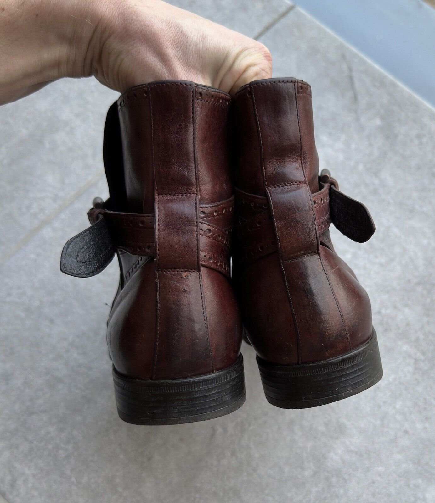Dolce & Gabbana DOLCE & GABBANA Brown Chelsea Boots Size 8.5 Made In Italy Size US 8.5 / EU 41-42 - 7 Thumbnail