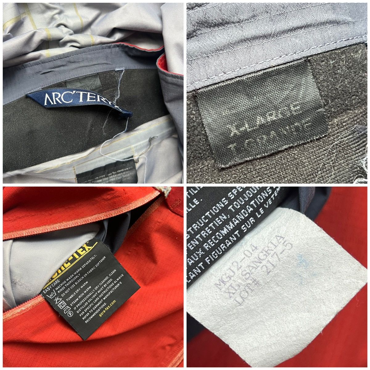 Arc'teryx 🔥Vintage 2004 Arcteryx Theta SV Sangria Red Gore-Tex Jacket Size US XL / EU 56 / 4 - 19 Thumbnail