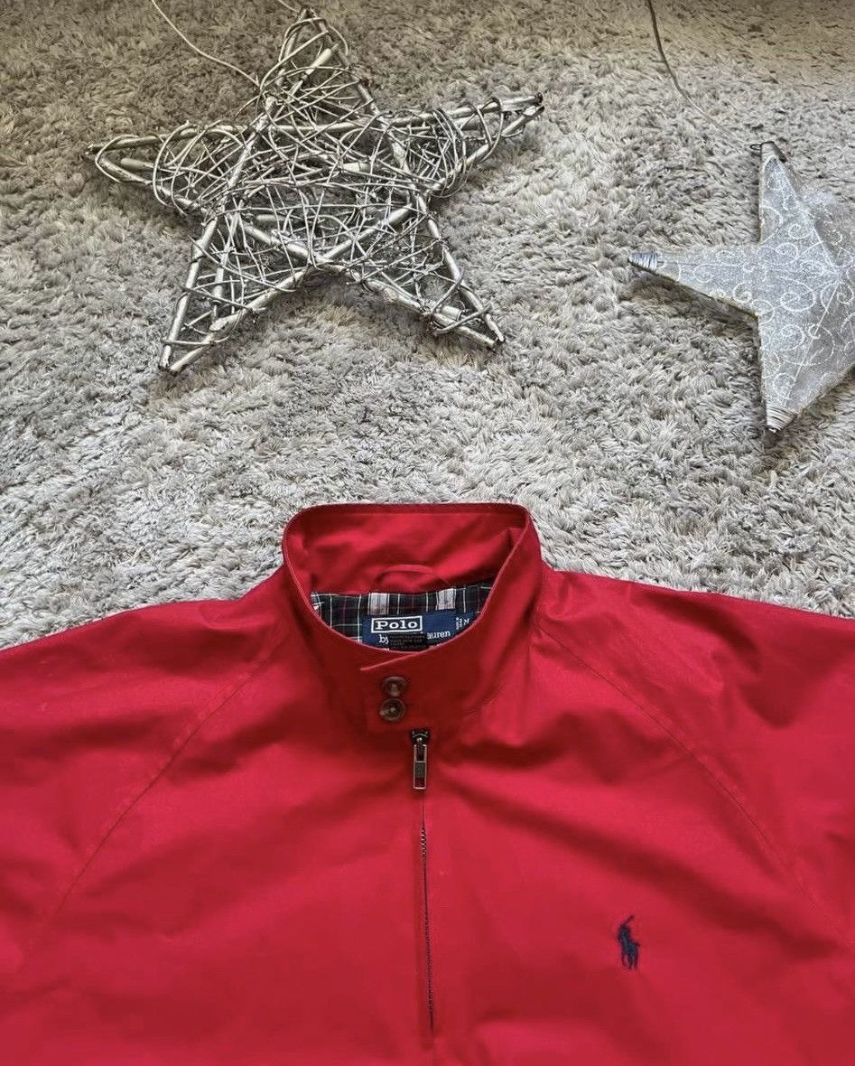 Ralph Lauren 90s Ralph Lauren Vintage Red Big Logo Y2K Bomber Jacket Rare Size US M / EU 48-50 / 2 - 6 Thumbnail