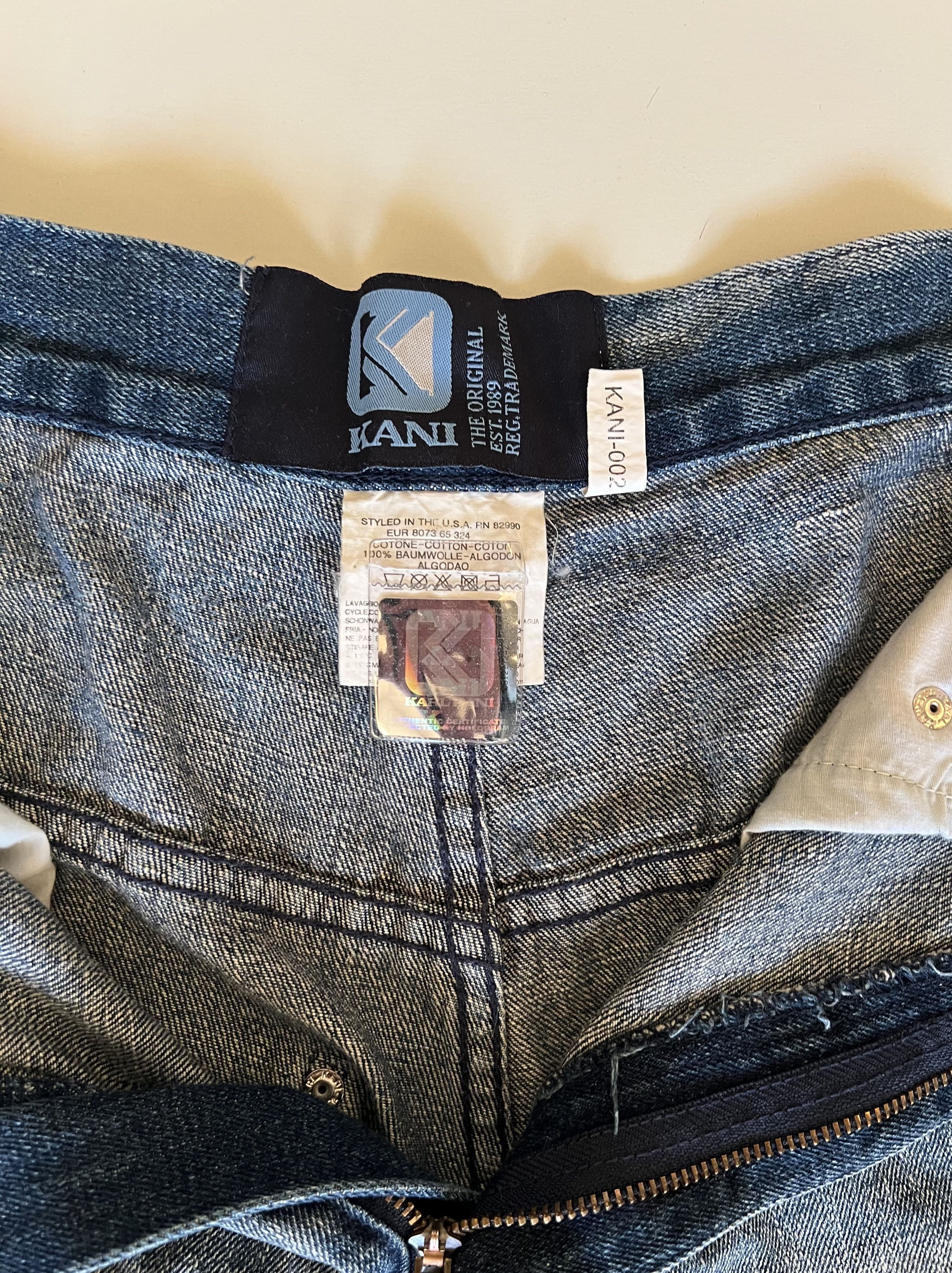 Karl Kani Karl Kani Jeans – Light Blue – Y2K Streetwear Size US 44 / EU 60 - 3 Thumbnail