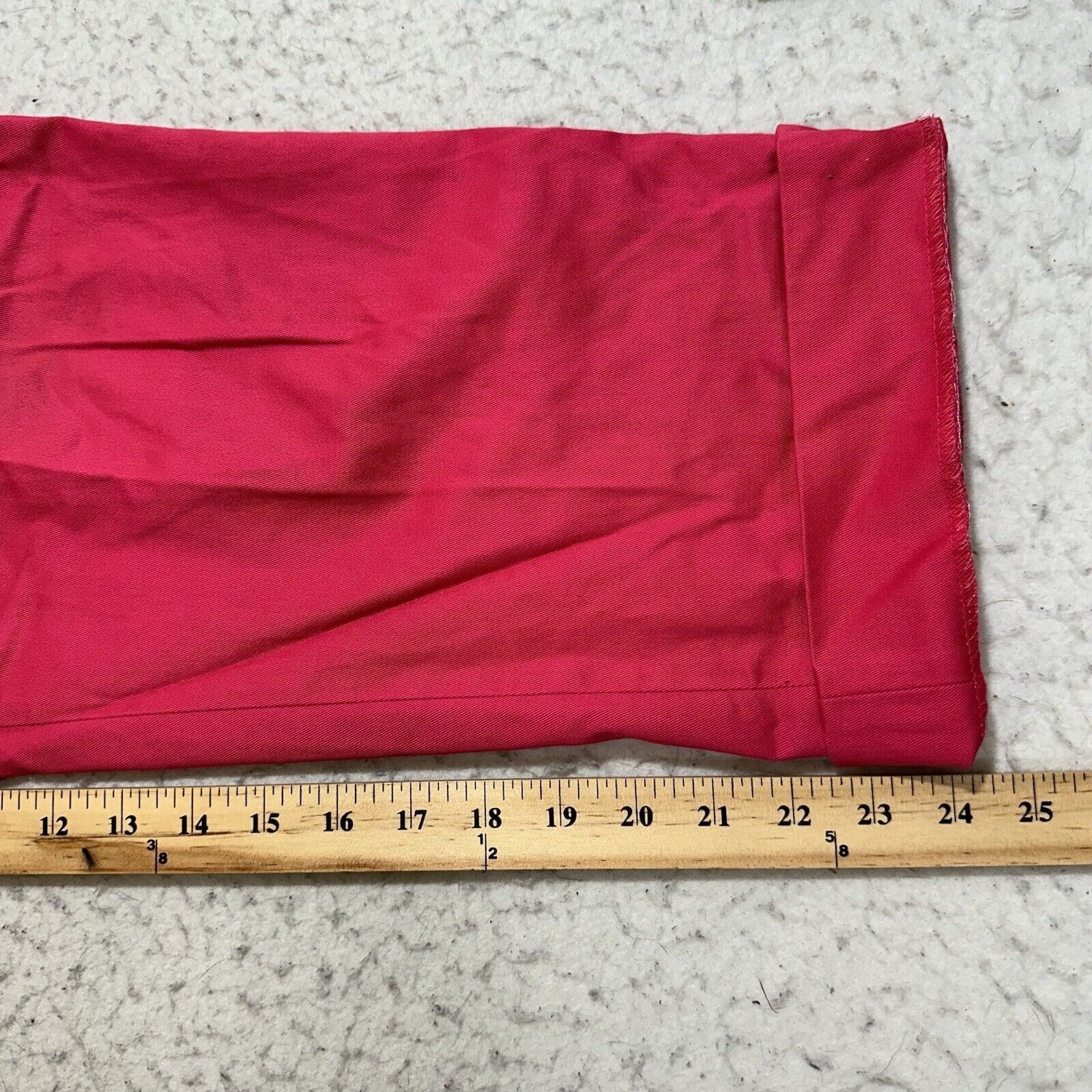 Jones New York Jones 12 Flat Front Hot Pink Pants 24" Inseam EasyCare Size 34" / US 12 / IT 48 - 14 Thumbnail