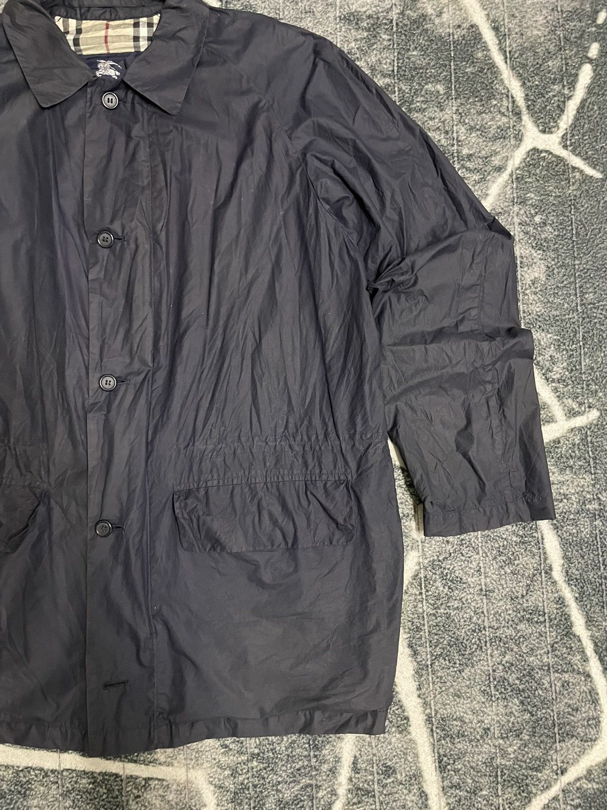 Burberry × Designer BURBERRY LONDON NYLON LIGHT JACKET Size US L / EU 52-54 / 3 - 3 Thumbnail