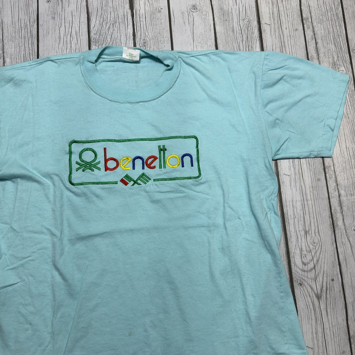 Benetton × Vintage Vintage Benetton tee Size US M / EU 48-50 / 2 - 3 Thumbnail