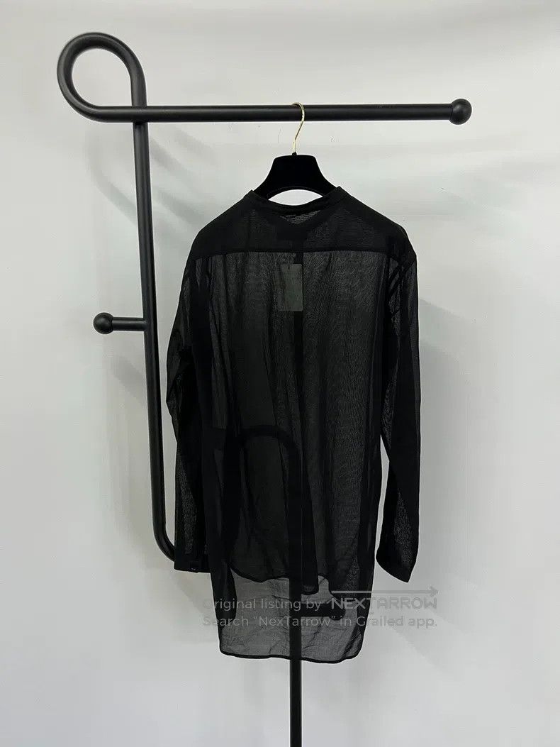 Saint Laurent Paris Saint Laurent Paris Black slim fit long-sleeved shirt Size XS / US 0-2 / IT 36-38 - 2 Thumbnail