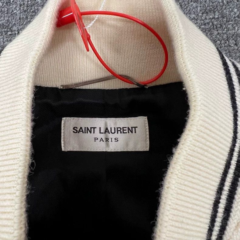Yves Saint Laurent Saint Laurent Classic black and white patchwork leather bas Size US M / EU 48-50 / 2 - 5 Thumbnail