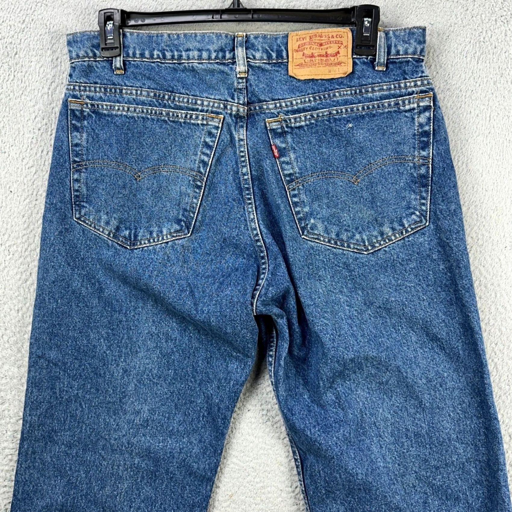 Levi's VINTAGE Levi's 505 Jeans Straight Men 36X28 Blue 5 Pocket USA Made Size US 36 / EU 52 - 2 Thumbnail