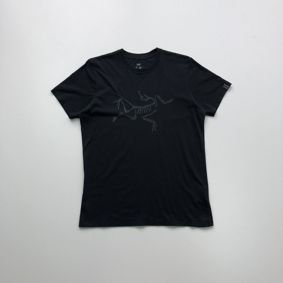 Arcteryx Archaeopteryx Skeleton Big Logo T-Shirt Black