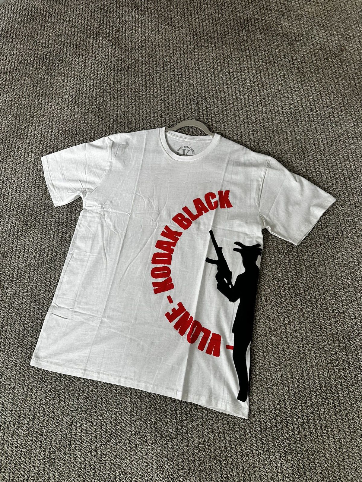 Vlone Kodak black X vlone vulture tee Size US XL / EU 56 / 4 - 1 Thumbnail