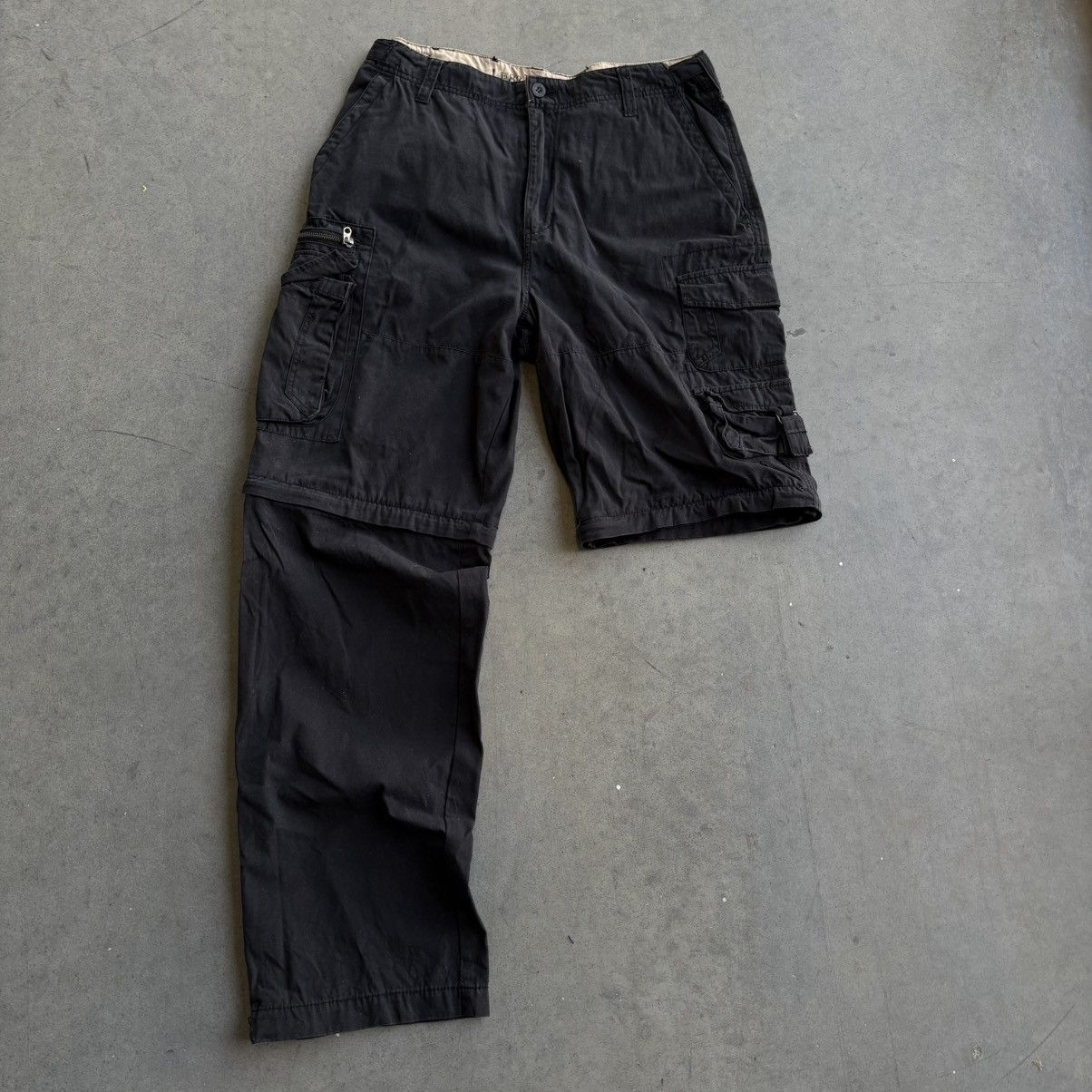 Southpole Y2K Gorpcore Abercrombie Plugg Style Cargo Shorts Pants 33" Size US 38 / EU 54 - 6 Thumbnail
