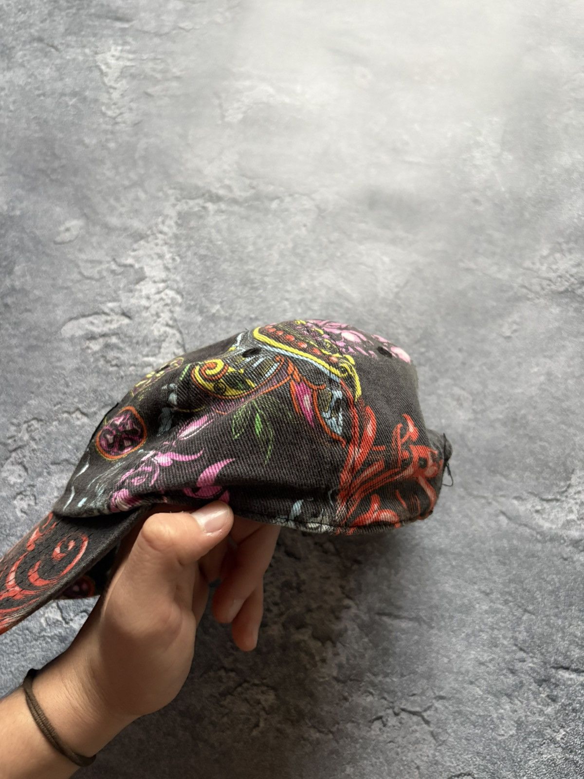 Versace Jeans Couture Versace Jeans Couture Fullprint Designer Luxury Hat Cap Rare Size ONE SIZE - 6 Thumbnail