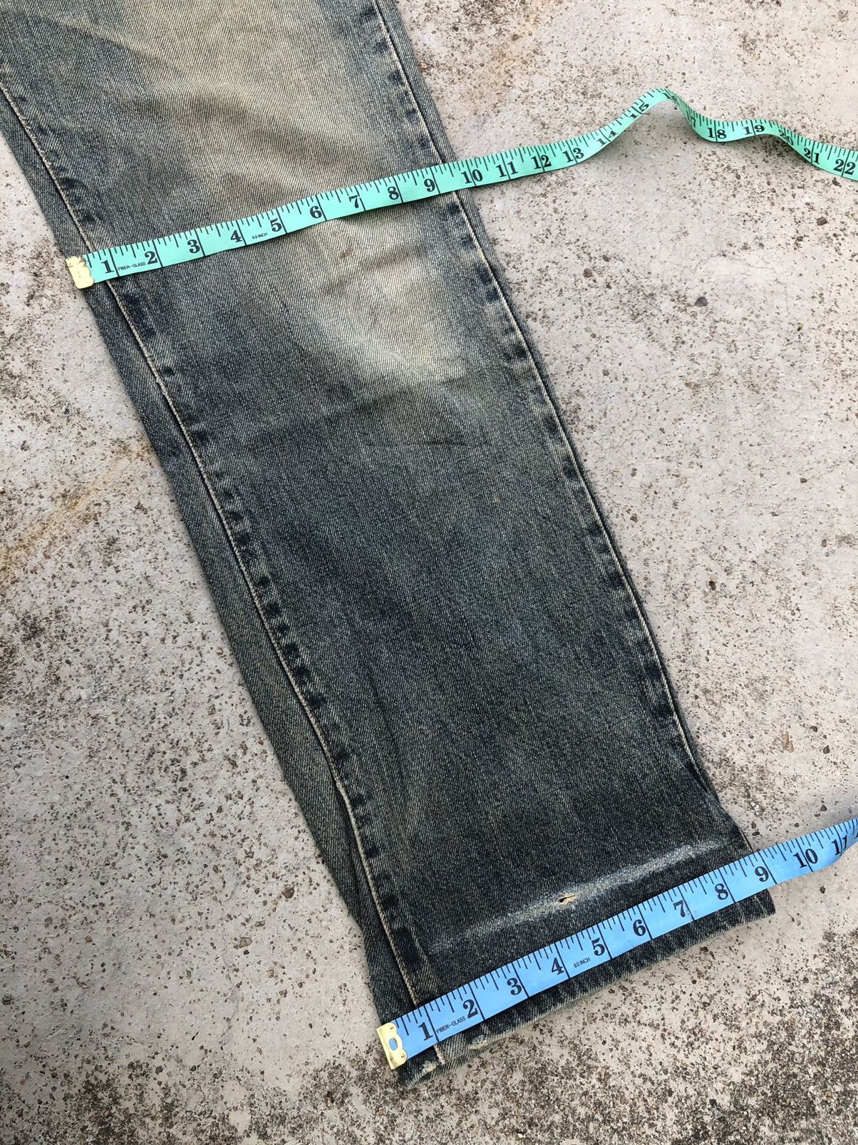 Edwin WIDE LEG RUSTY BLUE VINTAGE EDWIN DENIM Size US 30 / EU 46 - 11 Thumbnail