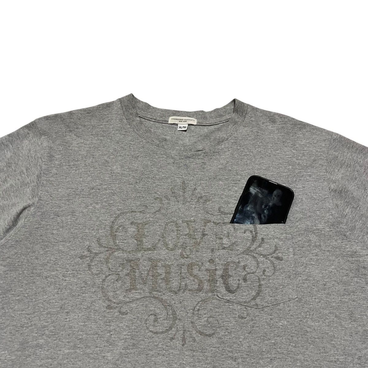 Engineered Garments Engineered Garment Love Music Pocket T-Shirt Size US XL / EU 56 / 4 - 3 Thumbnail