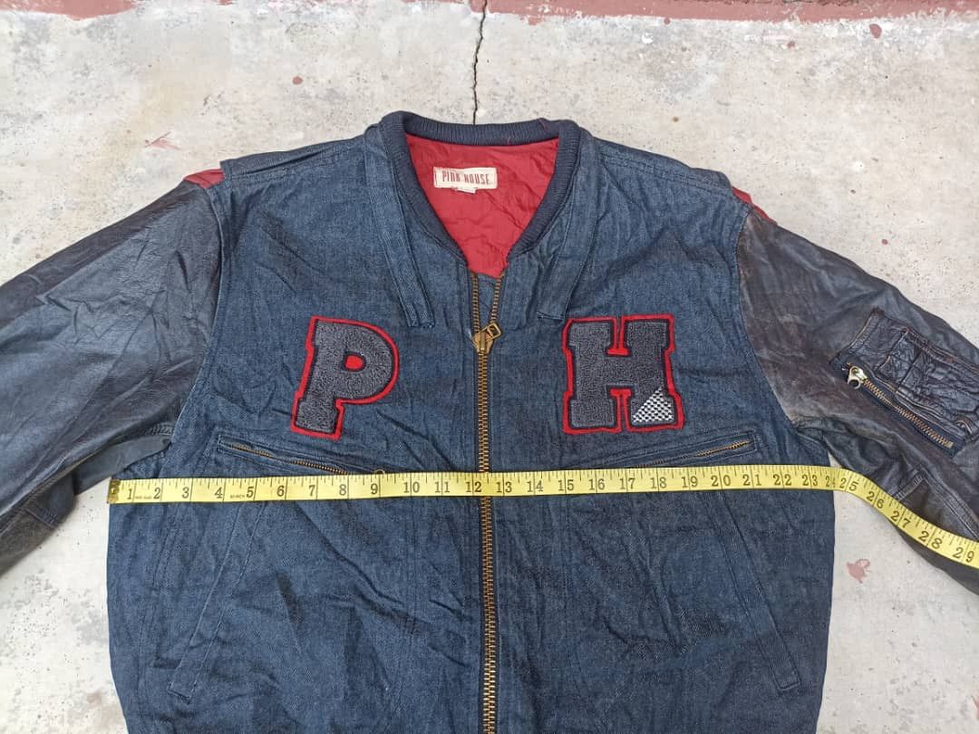Pink House Vintage Pink House Varsity Jacket Size US L / EU 52-54 / 3 - 16 Thumbnail