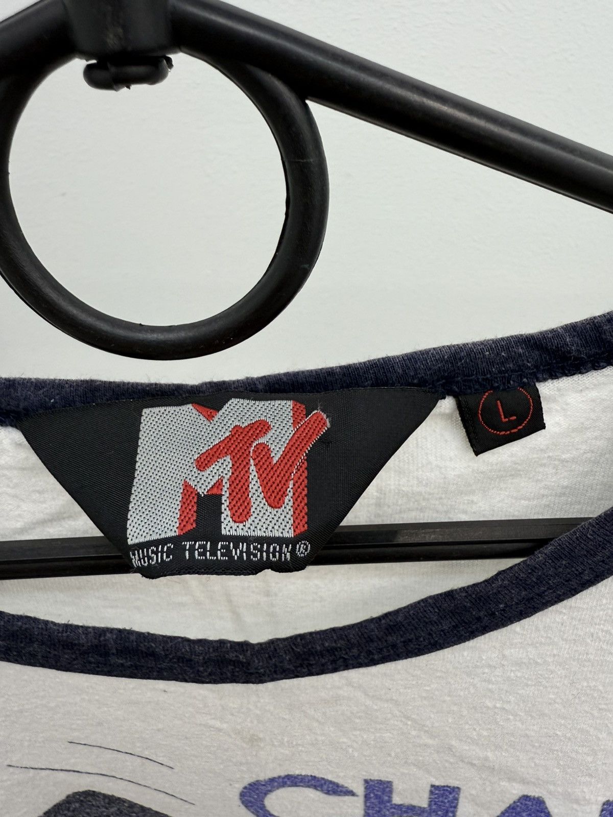 Mtv Vintage MTV Channel Experience Printed Tee T-shirt Size US L / EU 52-54 / 3 - 4 Thumbnail