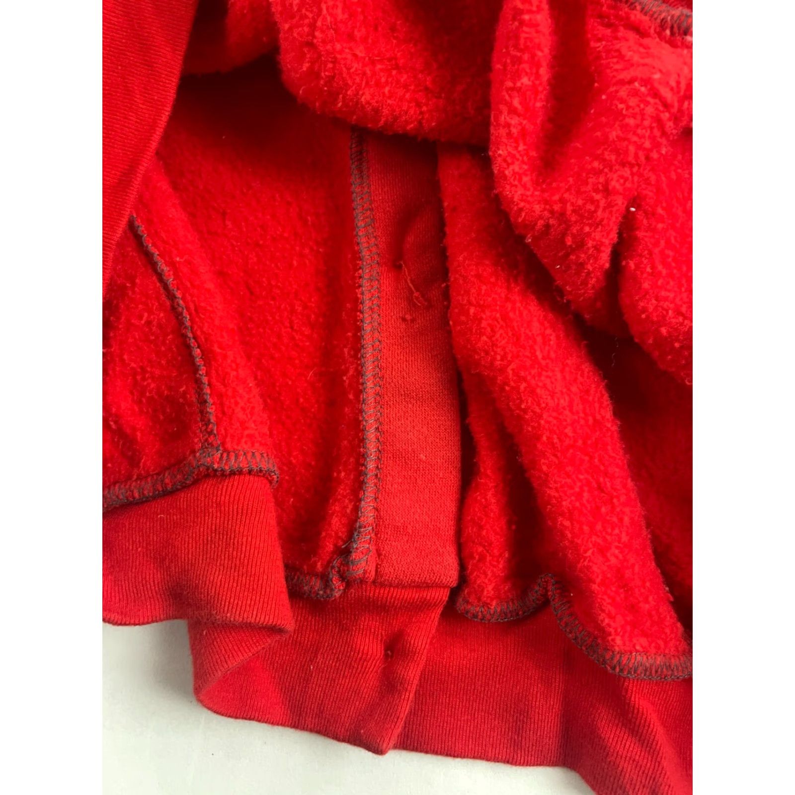 Vintage Artisan Jacket Women's XL Red Embroidered Bears Button Front Long Sleeve Military? No. Size XL / US 12-14 / IT 48-50 - 5 Thumbnail