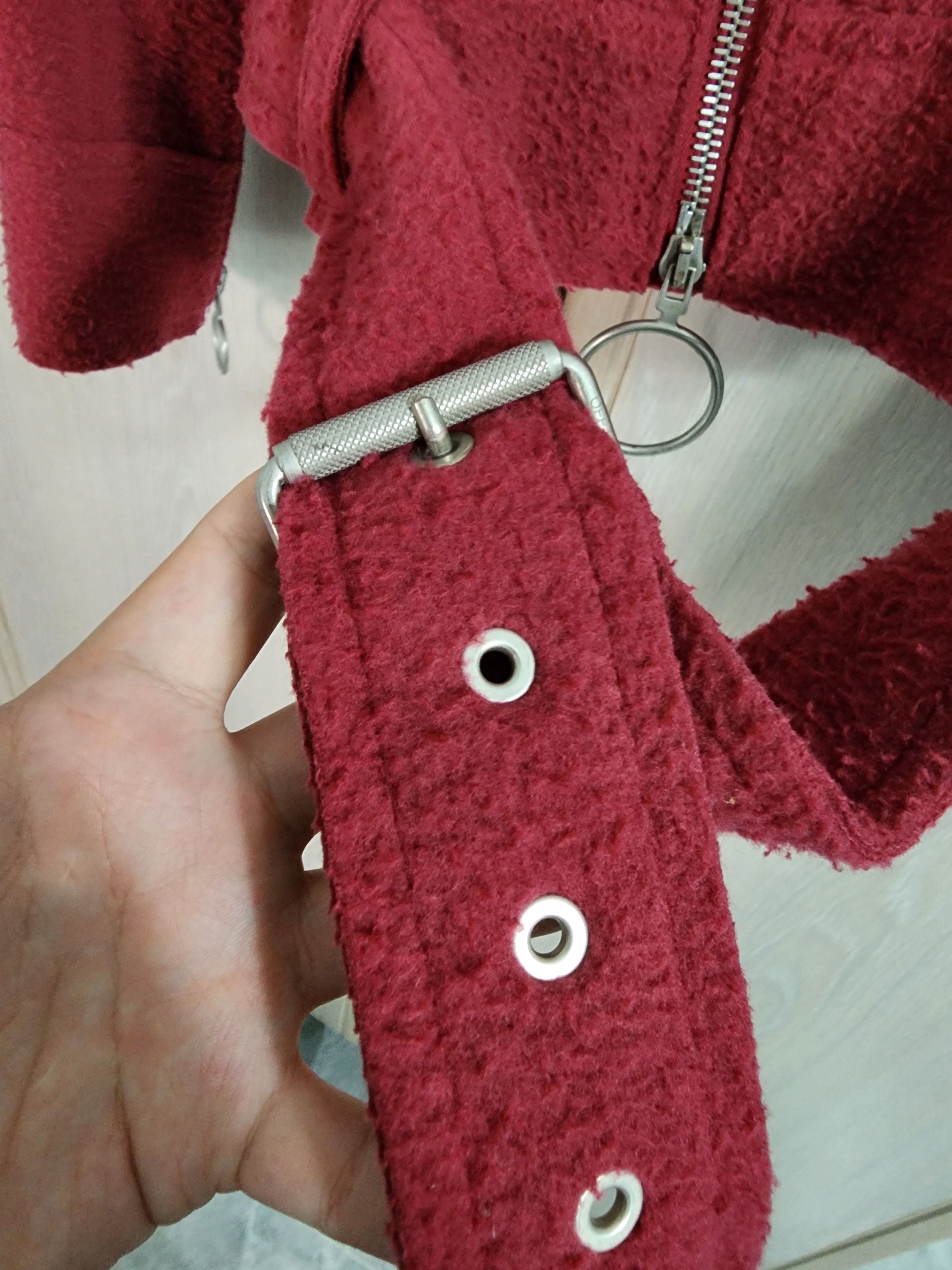 Off-White Wool Perfecto Biker Jacket Size US S / EU 44-46 / 1 - 5 Thumbnail
