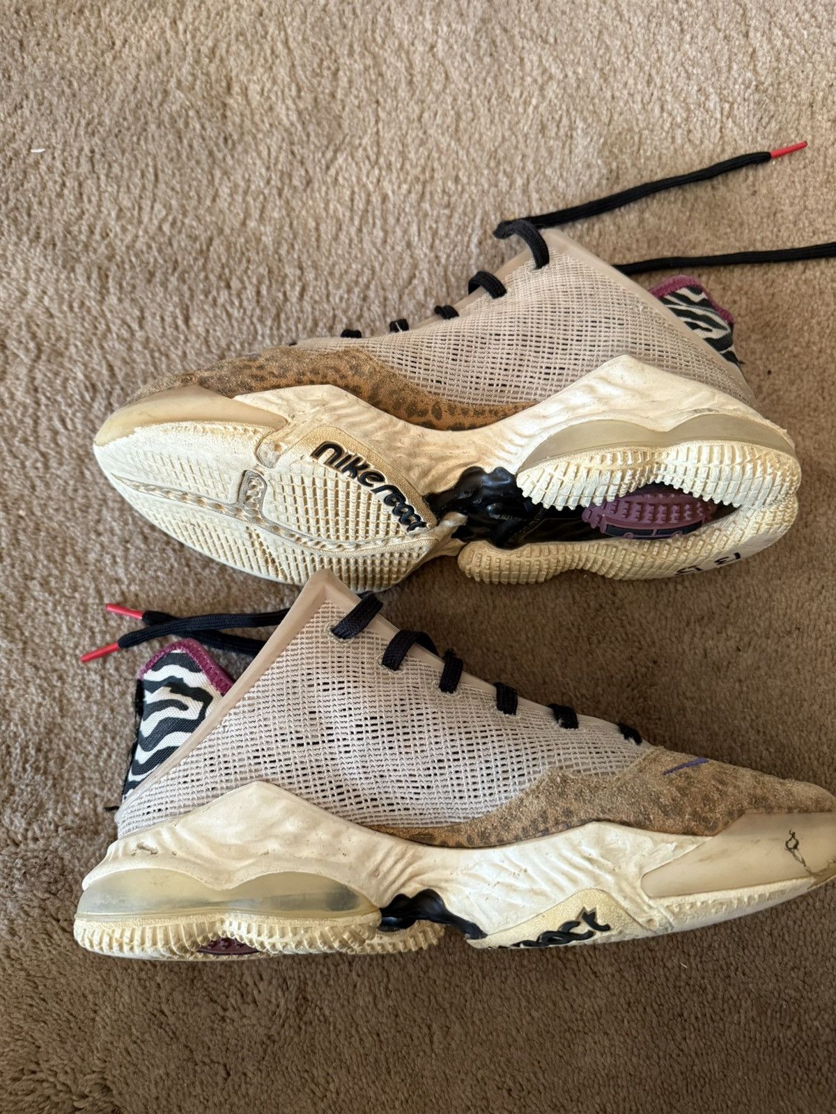 Nike Nike LeBron 19 Low Safari Size US 8 / EU 41 - 3 Thumbnail