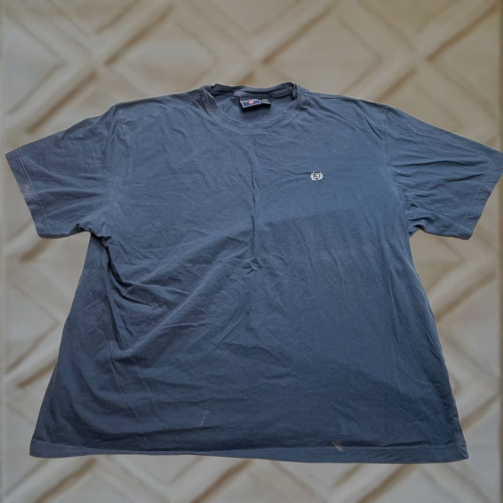 Chaps Chaps Shirt Mens 2XL Blue Cotton Logo Crew Neck Short Sleeve T-Shirt Top Adult Regular (Note: If needed, remove extra spaces) Size US XXL / EU 58 / 5 - 1 Thumbnail