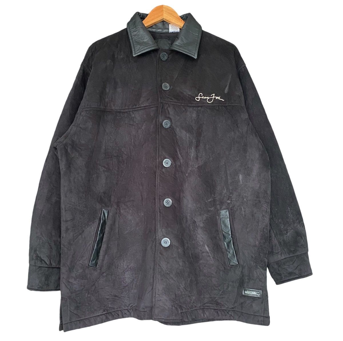 Sean John Vtg SEAN JOHN Velvet Button Jacket Size US XXL / EU 58 / 5 - 1 Thumbnail
