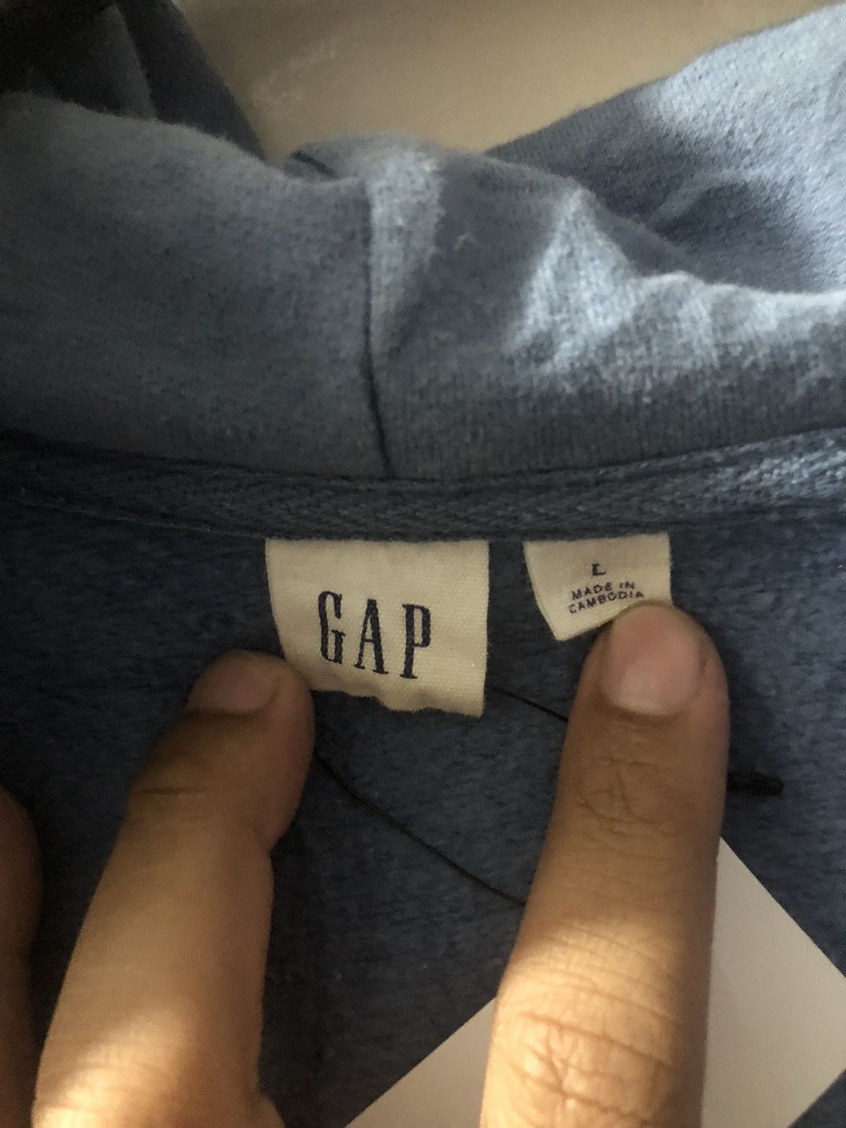 Gap × Vintage GAP x ZIP HOODIE FLORAL Size L / US 10 / IT 46 - 6 Thumbnail
