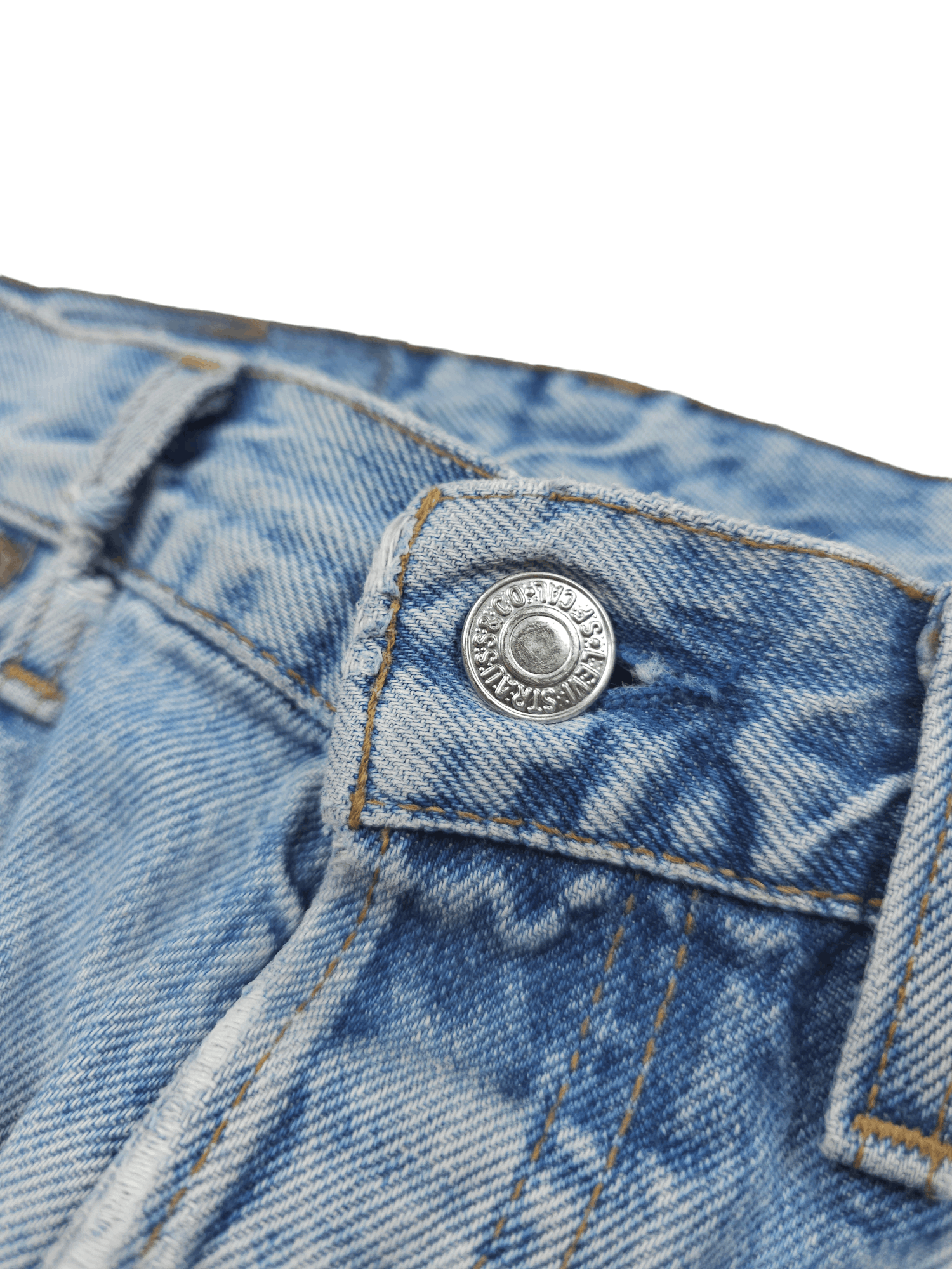 Levi's × Levi's Vintage Clothing 💎 Size 31/30 Vintage 90's Levi's 586 Straight Jeans Y2K Size US 31 - 5 Thumbnail