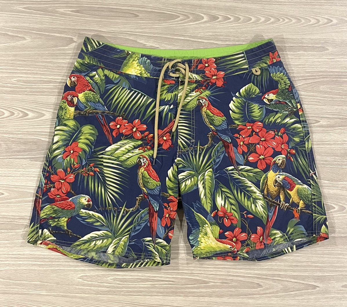 Polo Ralph Lauren × Vintage Vintage 90s Polo By Ralph Lauren Swim Floral Men’s Size 34 Size US 34 / EU 50 - 1 Thumbnail