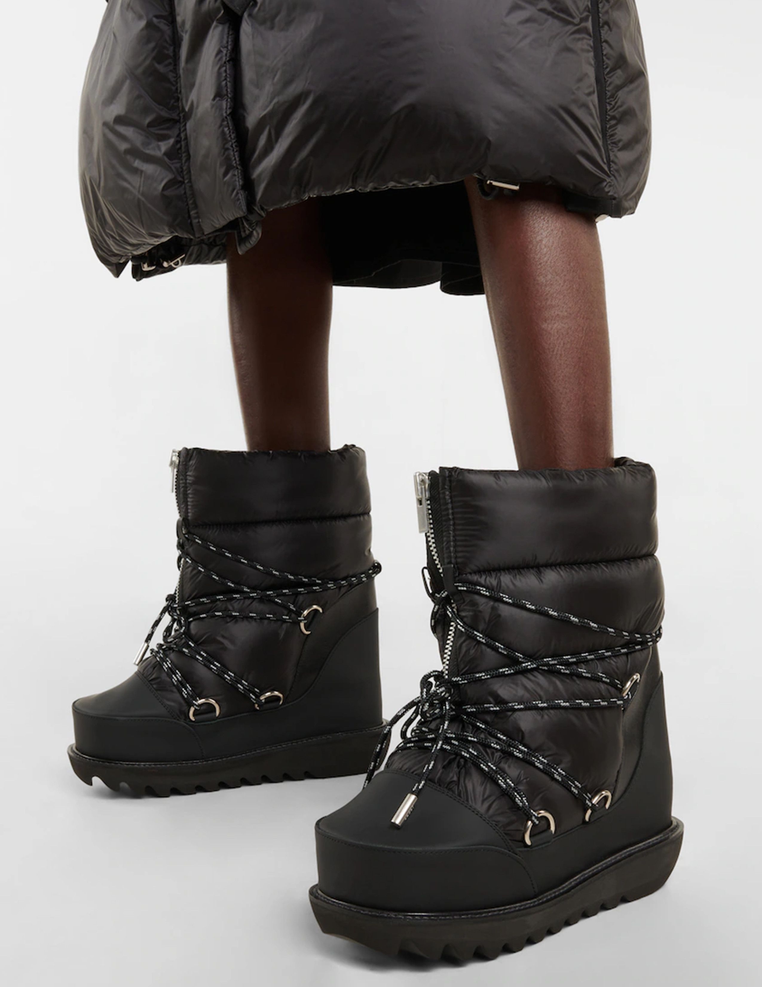 Sacai Sacai Calf Leather Snow Boots Size US 10 / EU 43 - 4 Thumbnail