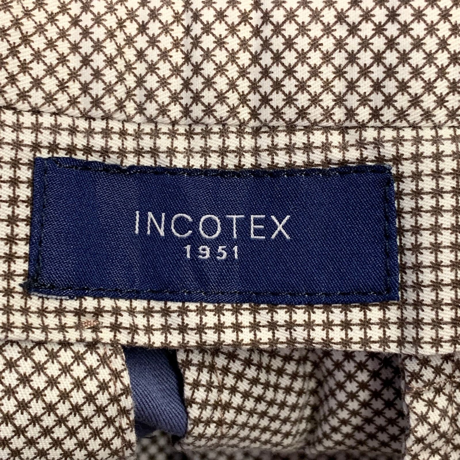 Incotex INCOTEX Size 32 Blue Grey Cotton Flat Front Jeans Size US 32 / EU 48 - 5 Thumbnail