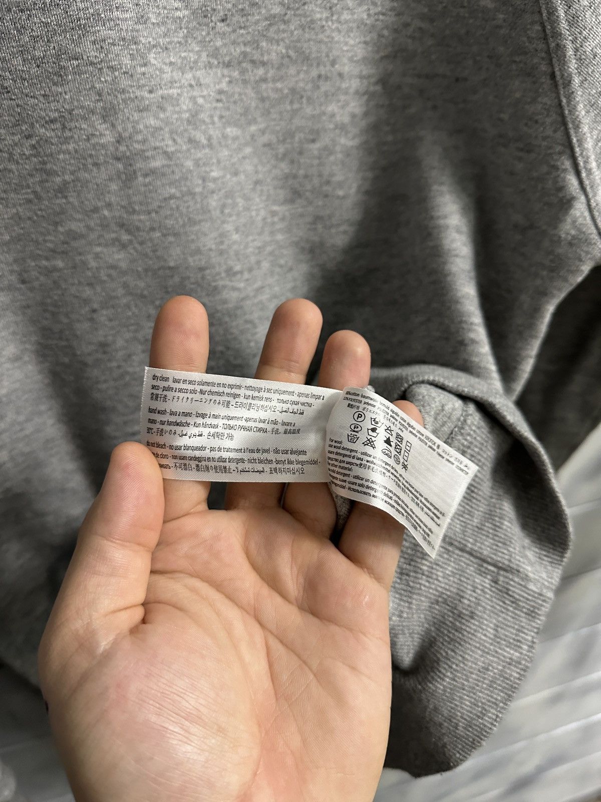 Suitsupply Luxury Sweatshirt Suitsupply Size M Color Grey Size US M / EU 48-50 / 2 - 9 Thumbnail