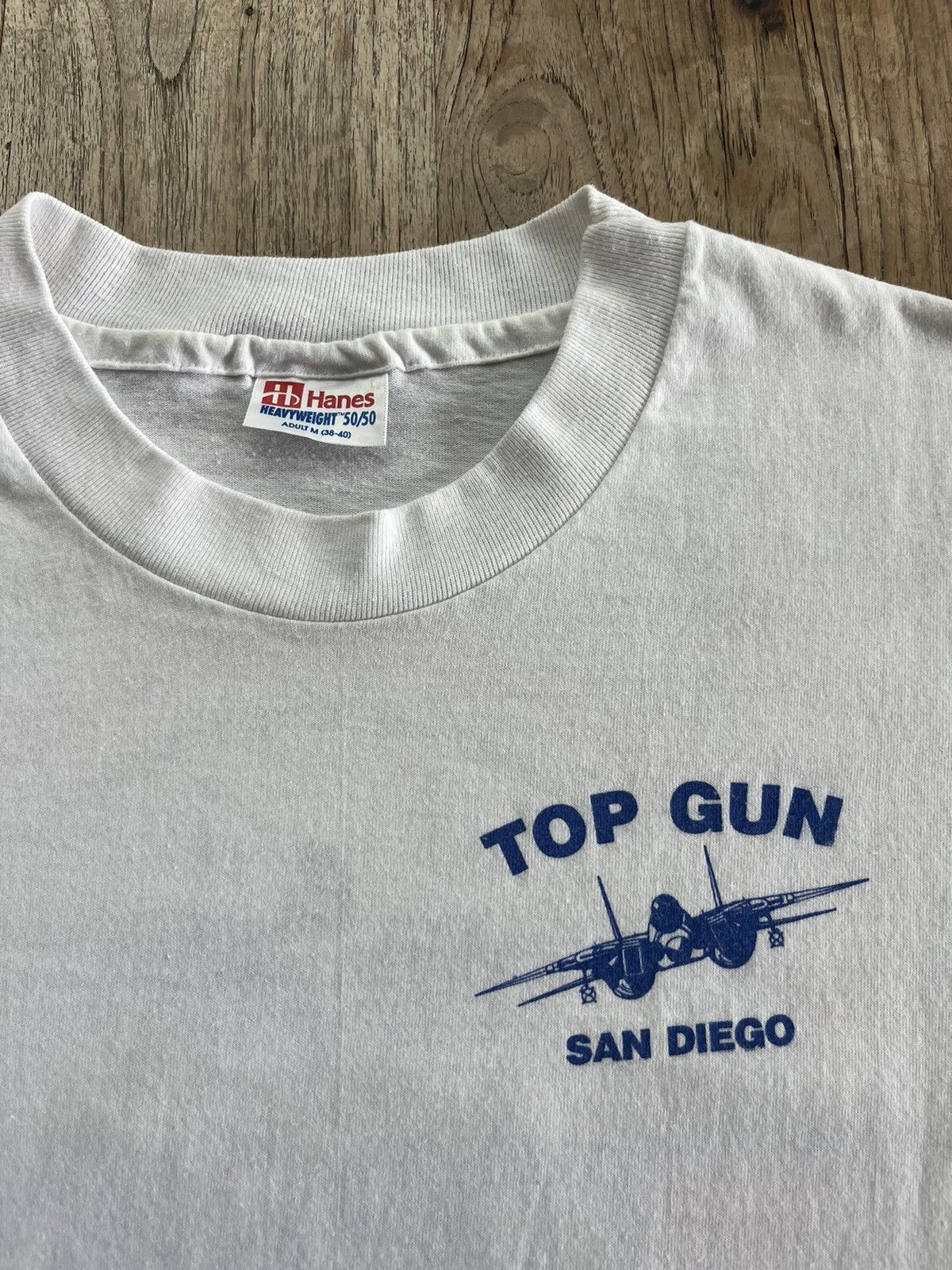 Vintage Vintage TOP GUN Kansas City Barbeque 90’s Tshirt Size US M / EU 48-50 / 2 - 6 Thumbnail