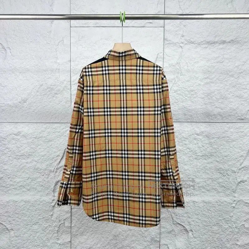 Burberry Burberry Women's Khaki Cotton Shirt. Size XXS / US 00 / IT 34 - 2 Thumbnail