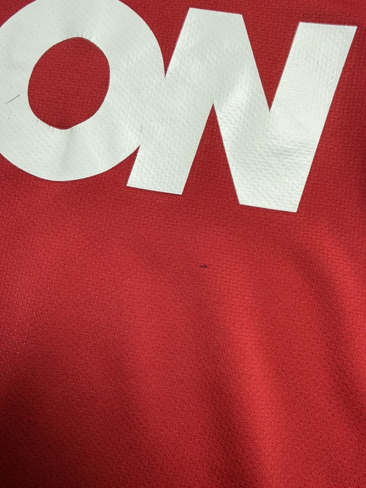Nike 2010-11 Manchester United Nike Aon Football Shirt Morrison M Size US M / EU 48-50 / 2 - 6 Thumbnail