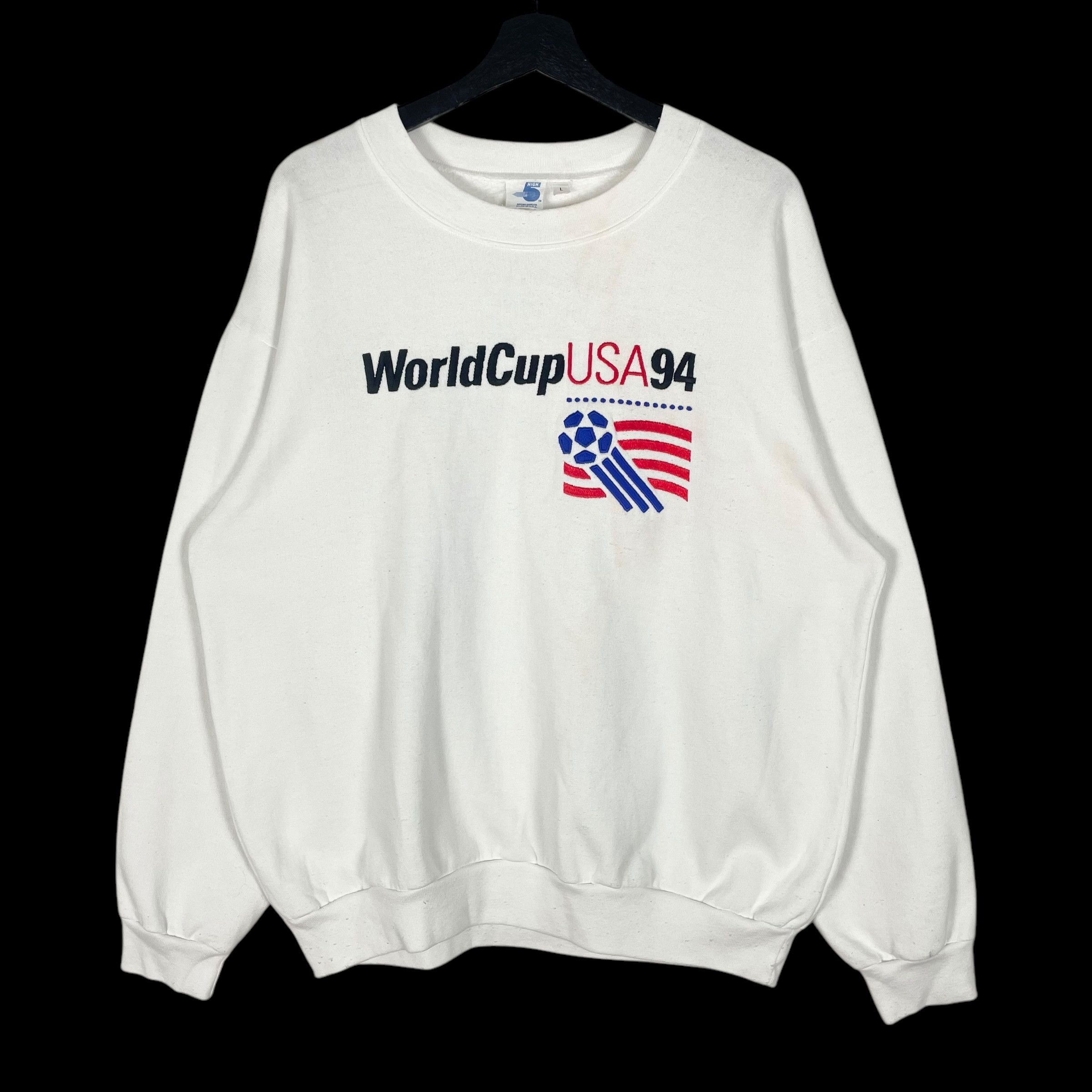 Vintage Vintage World Cup USA 94 Crewneck Sweatshirt Size US XL / EU 56 / 4 - 1 Thumbnail