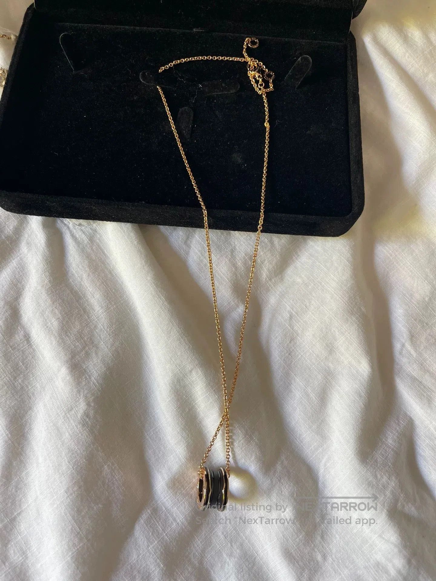 Bvlgari 18k Rose Gold Necklace.