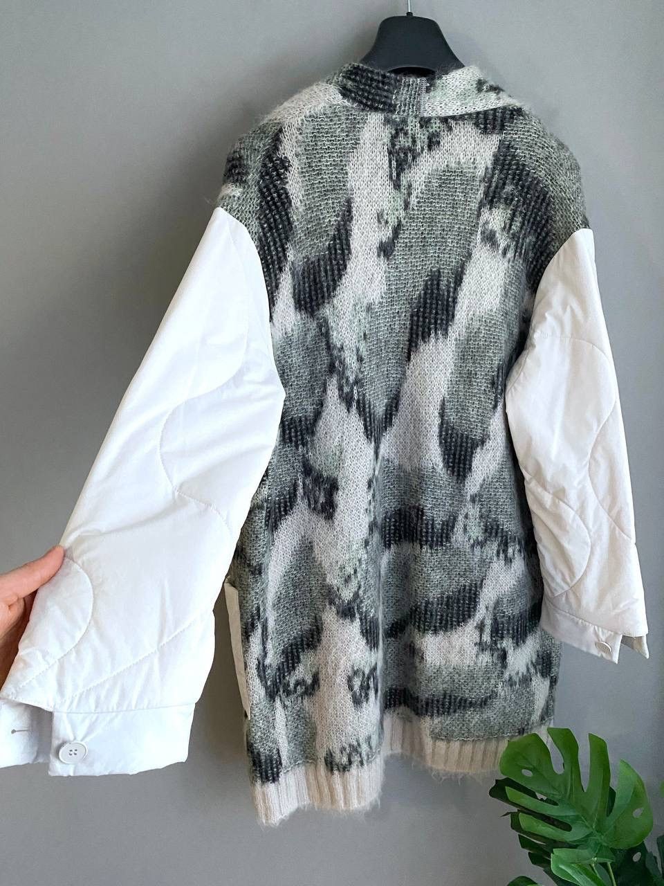Other Marc Cain Mohair/Alpaca Wool Long Open Knit Cardigan, 3/M/L Size M / US 6-8 / IT 42-44 - 12 Thumbnail