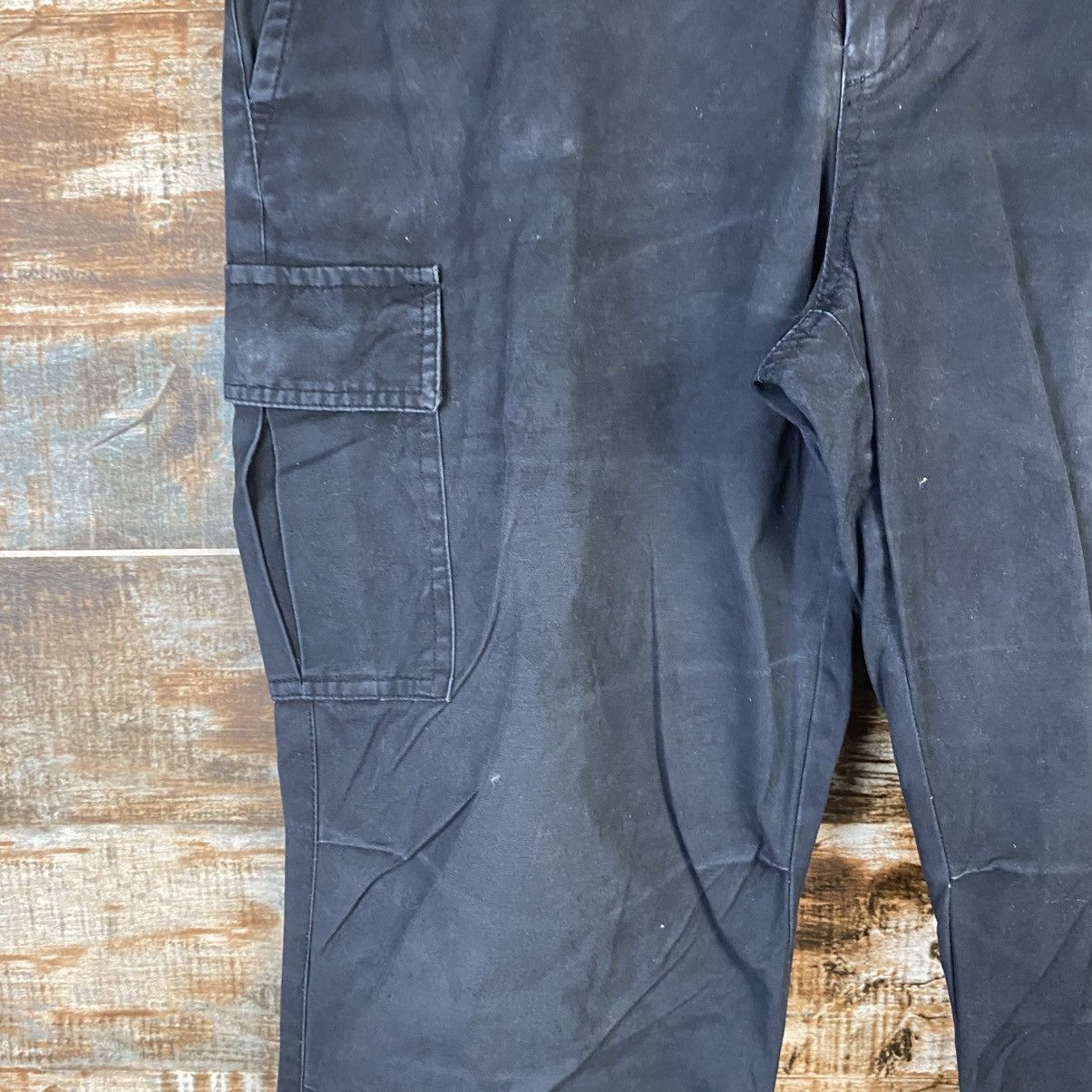 Japanese Brand DL Taste Tasse Black Cargo Multipocket Pants #C1157 Size US 28 / EU 44 - 10 Thumbnail