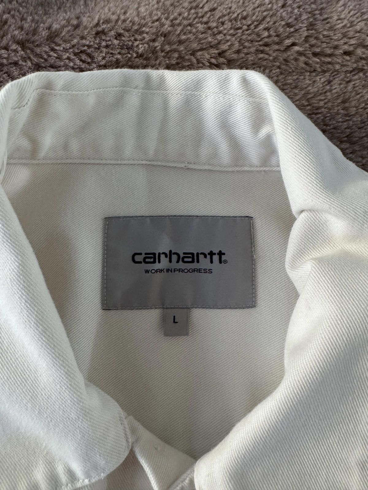 Carhartt Carhartt White Workwear Shirt Jacket Size US L / EU 52-54 / 3 - 4 Thumbnail