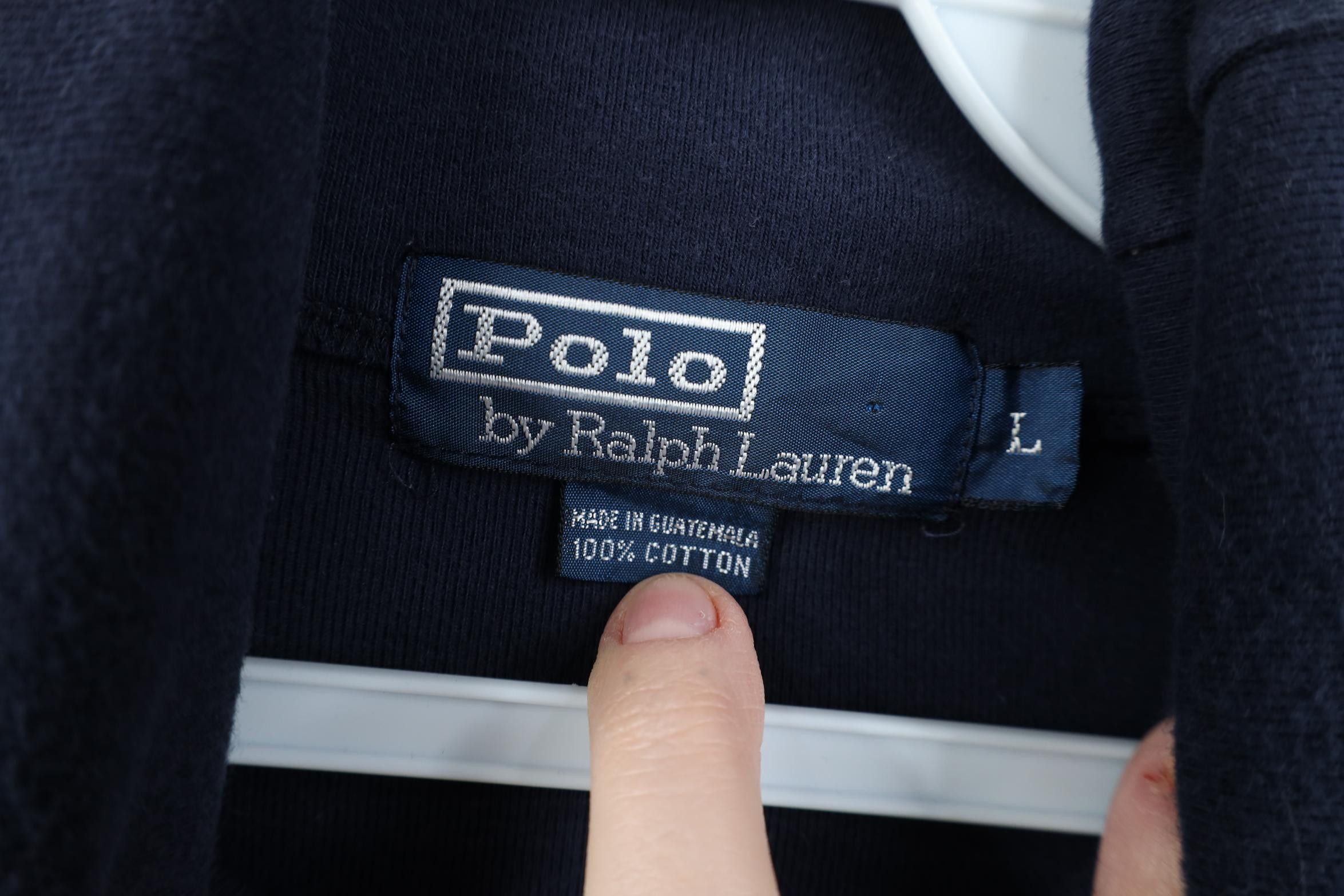 Polo Ralph Lauren Vintage 90s Ralph Lauren Cotton Knit Turtleneck T-Shirt Size US L / EU 52-54 / 3 - 8 Thumbnail