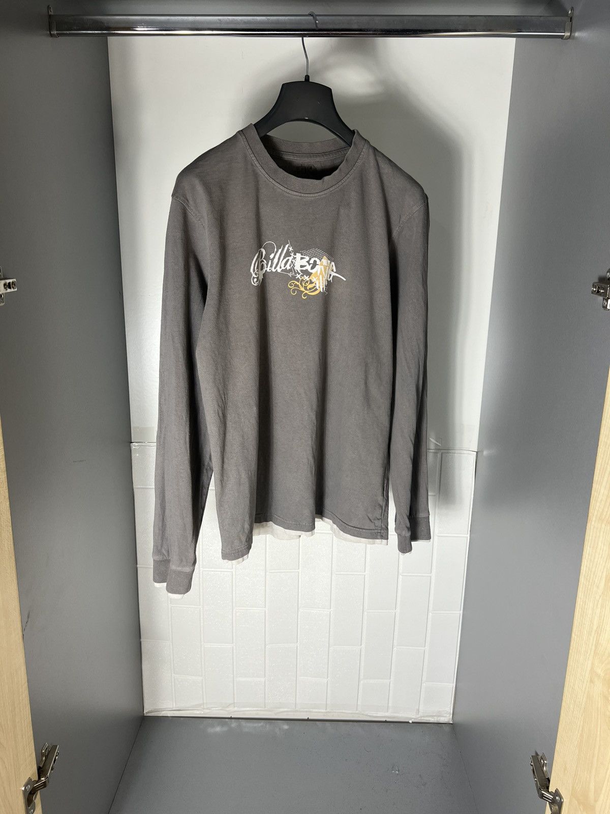 Billabong × Vintage VERY RARE BILLABONG DOUBLE PRINTED LONG SLEEVE T-SHIRT 90s Size US M / EU 48-50 / 2 - 4 Thumbnail