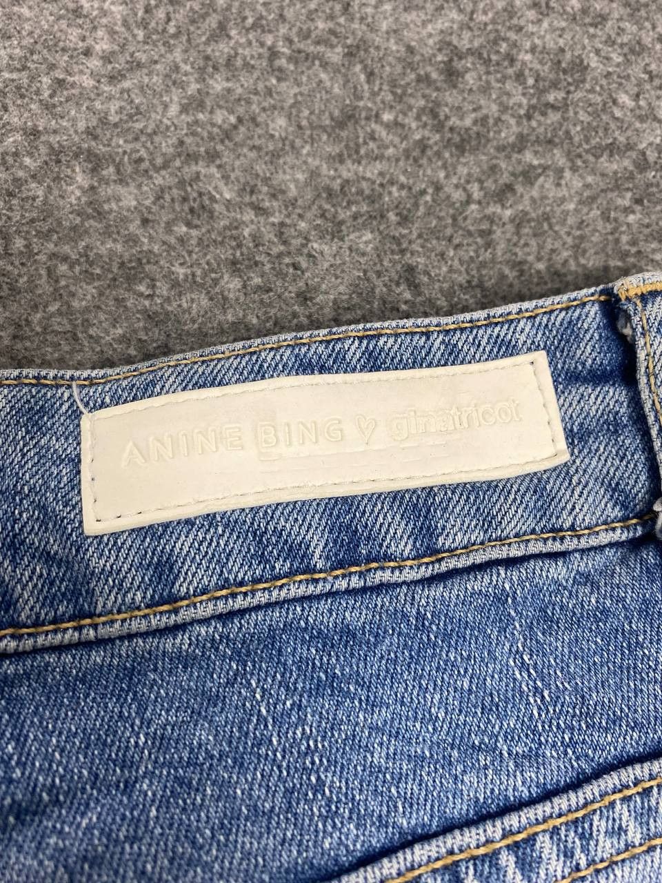 Japanese Brand a nine bing x gina tricot distressed denim nice design Size 32" / US 10 / IT 46 - 5 Thumbnail